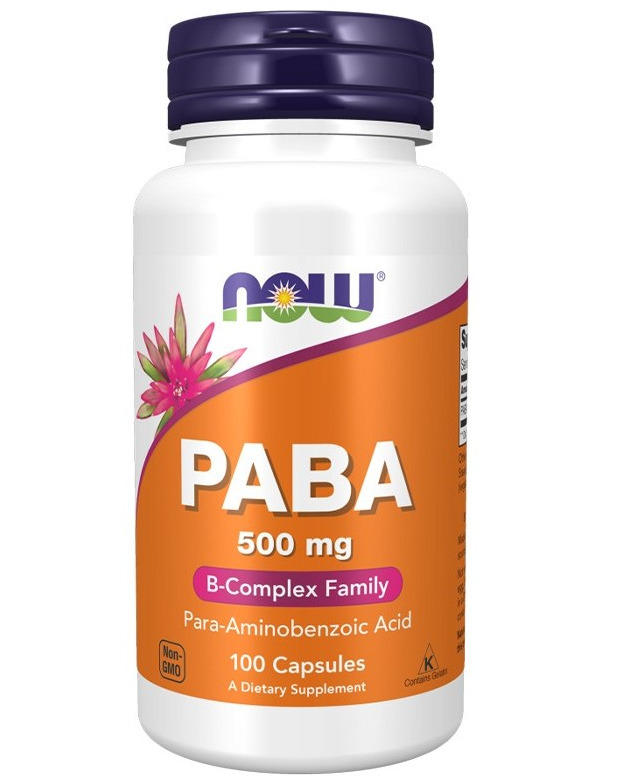 PABA 500 mg 100 Capsules